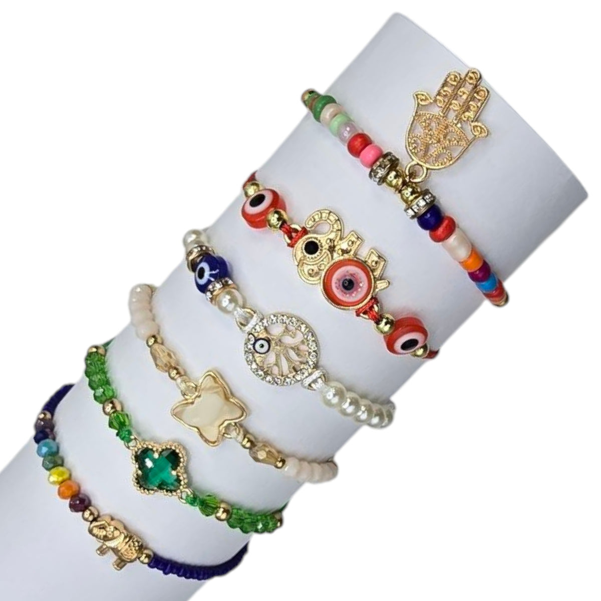 Lucky Charm Protection Bracelet Mix 12